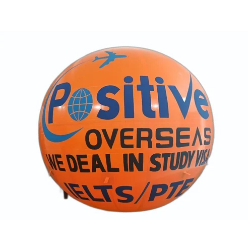 Orange Advertising Balloon