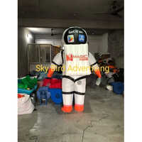 Inflatable Cartoon Character - Durable Material, 7 Feet Tall, Multicolor Design | Customizable Printing For Endless Fun