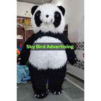 Inflatable Mascots Costume Cartoon - Color: Black