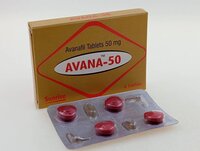 Avanafil - 50mg Tablet | Supports Erectile Dysfunction Management, Enhances Erection Quality