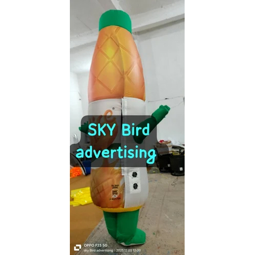 Walking Character Inflatable Cartoon - Application: Outdoor