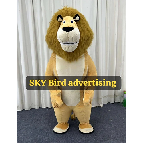 Christmas Mascot Costume - Color: Brown