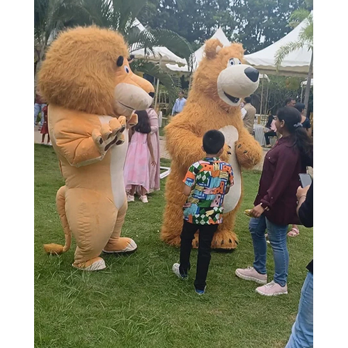 Inflatable Mascots Lion Costume