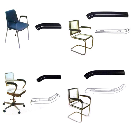 Industrial Grade Virgin ABS Plastic Chair Handles