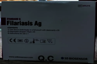 SD BIOSENSOR FILARIASIS AG RAPIUD TEST KIT