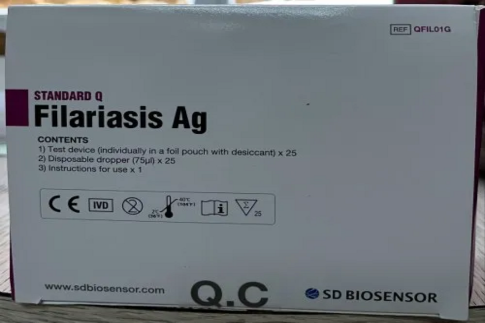 SD BIOSENSOR FILARIASIS AG RAPIUD TEST KIT