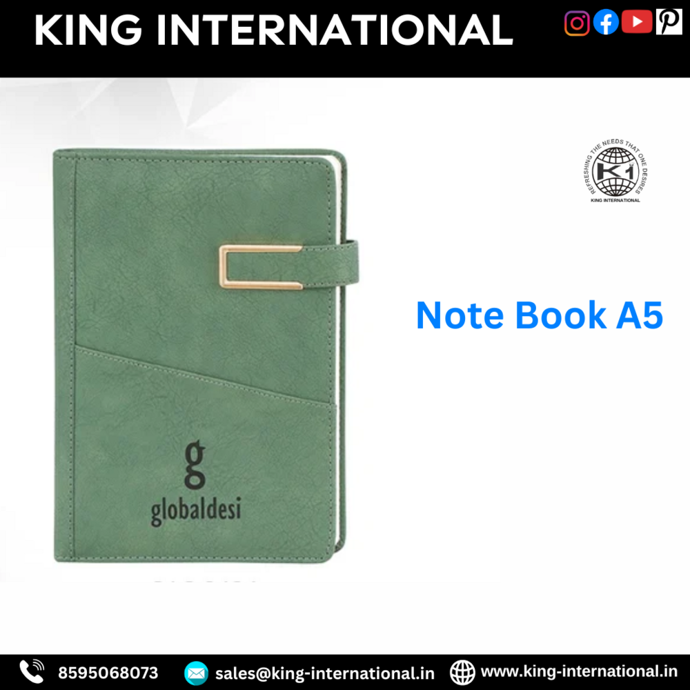Note Book A5 - Color: Blue