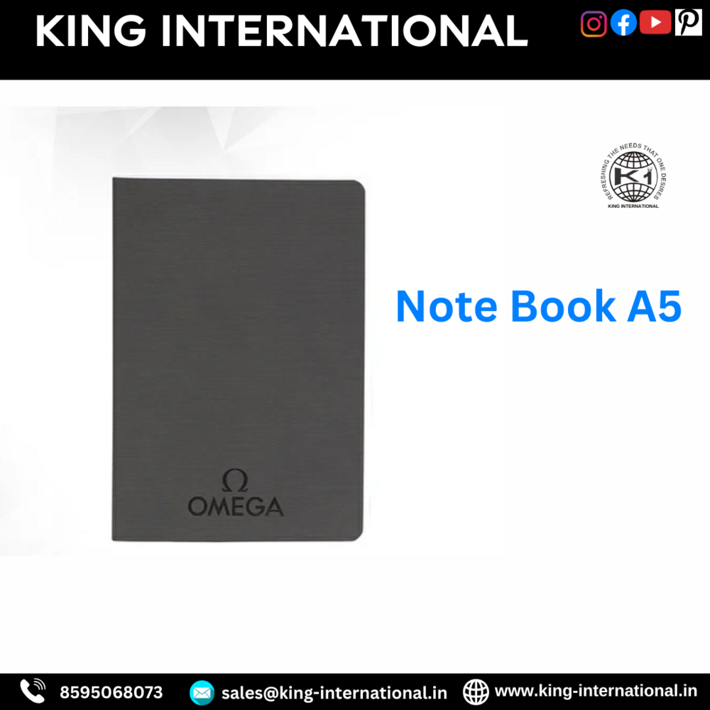 Note Book A5 - Color: Blue