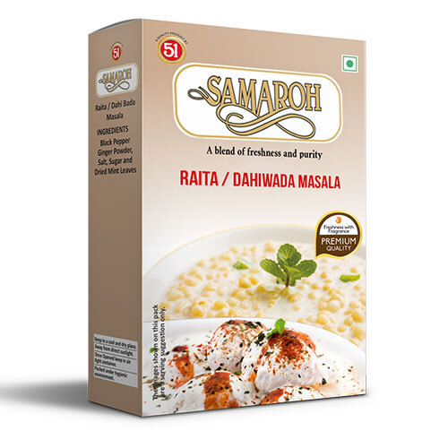 Rayta Dahi Wada Masala - Food Grade Powder | Ideal for Storage in Dry and Cool Place, Versatile Powder for Flavorful Dahi Wada Preparation