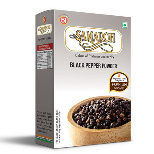 Black Pepper Powder - Grade: Food Grade