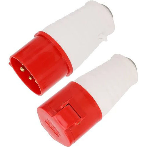 Industrial Plug Connector - Material: Pvc