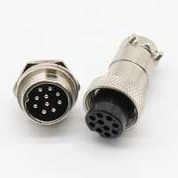 RTEX MRS10 - 10 Pin Male-Female Circular Connectors