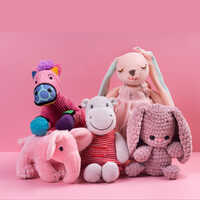 Soft Toy - Plush Fabric | Multicolor Design for Ages 2-5, Soft and Cuddly for Interactive Play and Comfort
