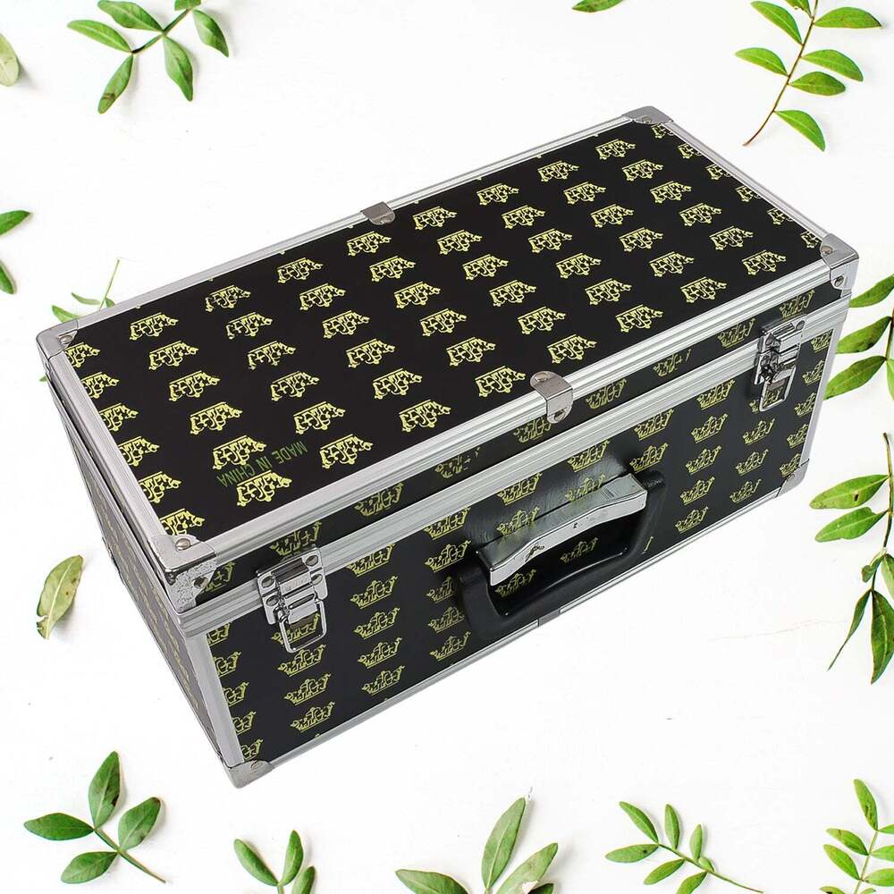 Wooden & Aluminium Multipurpose Portable Suitcase Travel Tool Boxs