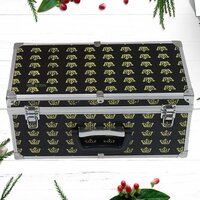 Wooden & Aluminium Multipurpose Portable Suitcase Travel Tool Boxs