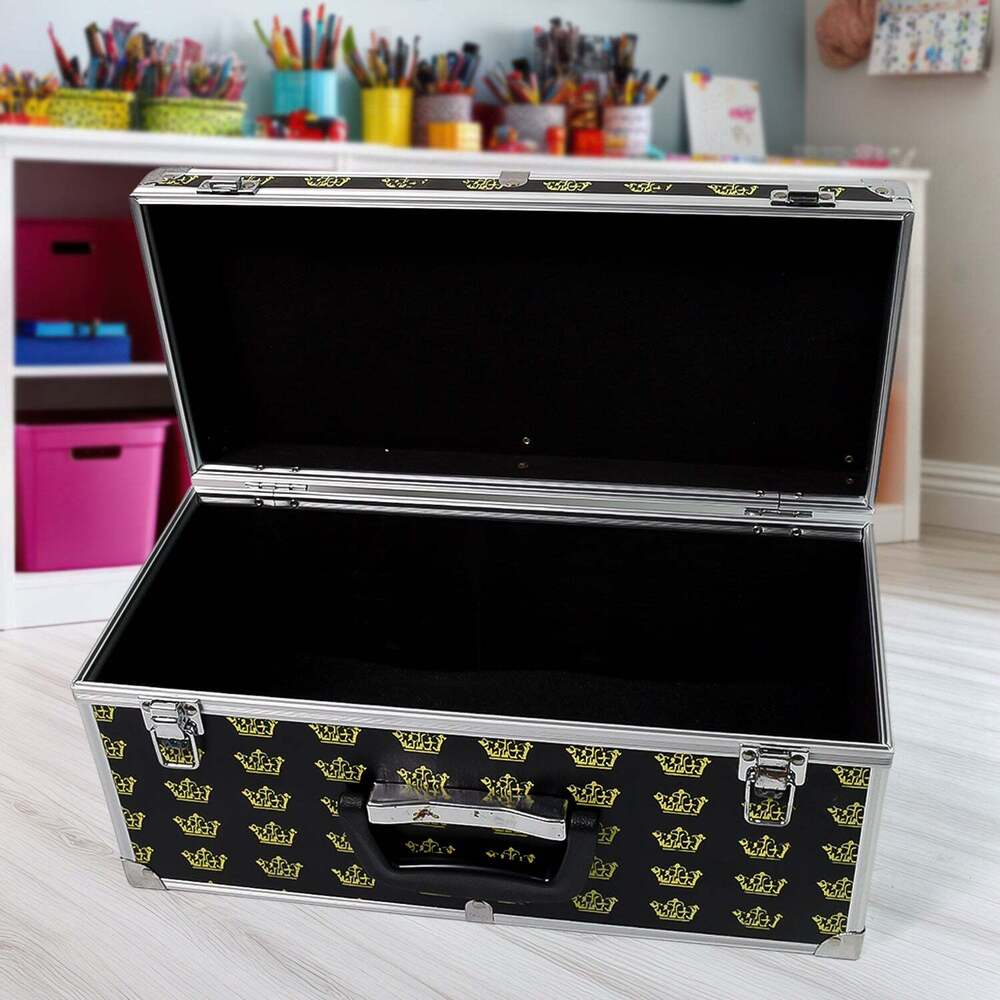 Wooden & Aluminium Multipurpose Portable Suitcase Travel Tool Boxs
