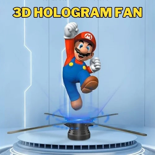 Educational Purpose 3D Hologram Fan