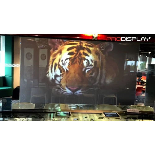 Dark Grey Led Rear Projection Film - Hardness: Rigid