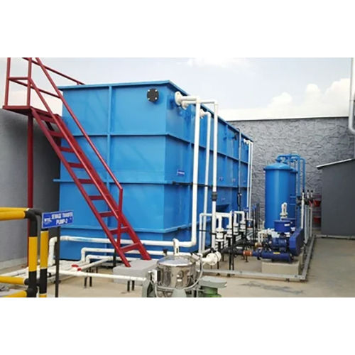 Prefabricated Sewage Treatment Plant - Mild Steel Construction, Automatic Operation | Industrial Application, Electric Power Source