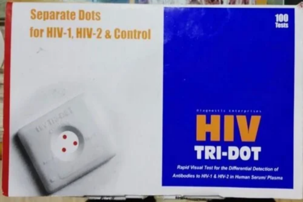 JMITRA HIV TRI DOT RAPID TEST CARD