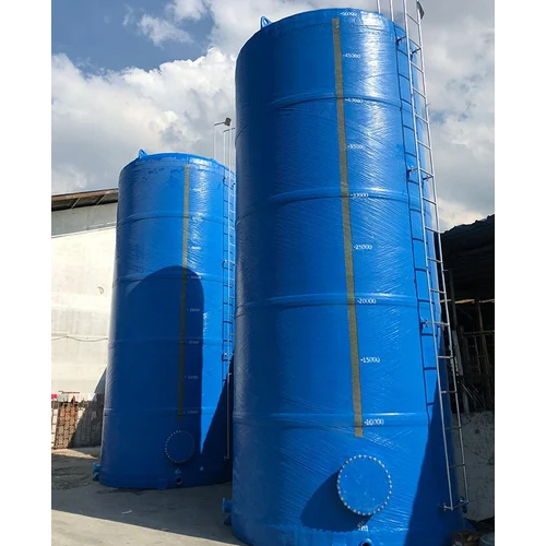 Blue FRP Water Tank