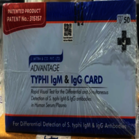 JMITRA ADVANTAGE TYPHOID RAPID TEST CARD