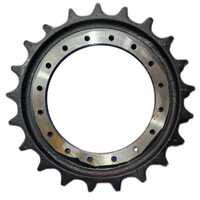 Excavator Chain Sprocket - Color: Black