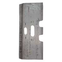Excavator Track Shoe Plate - Color: Grey