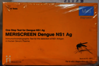 Meril Dengue Ns1 Rapid Card - Application: Laboratory