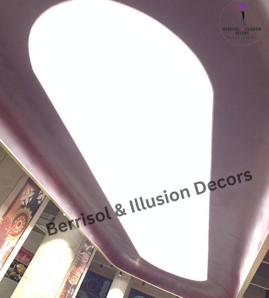 Living Room Stretch Ceiling - Pattern: Customize