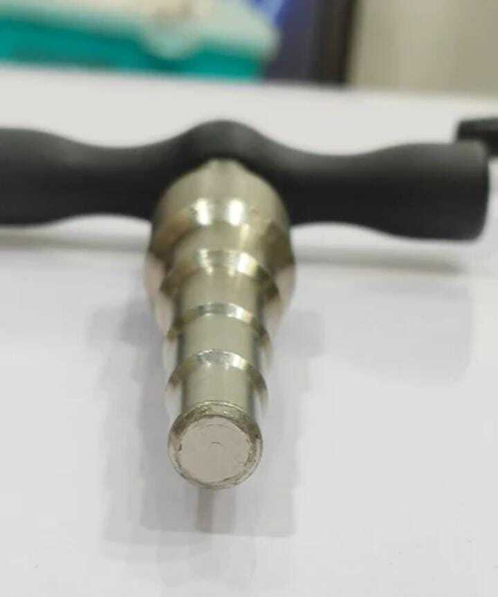 Plastic Pipe Alloy Reamer - Color: Silver