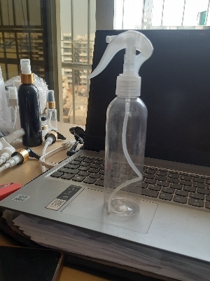 200ml room freshener bottle  with 24mm mini trigger  natural