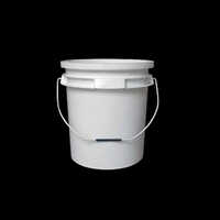 20 Litre Oil Bucket - Color: White