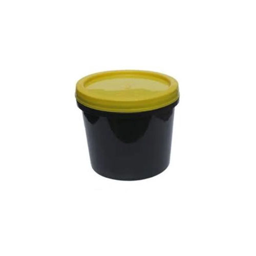 1 Kg Grease Black Container - Material: Plastic