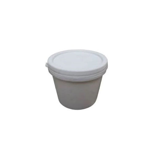 White Grease Container - Material: Plastic