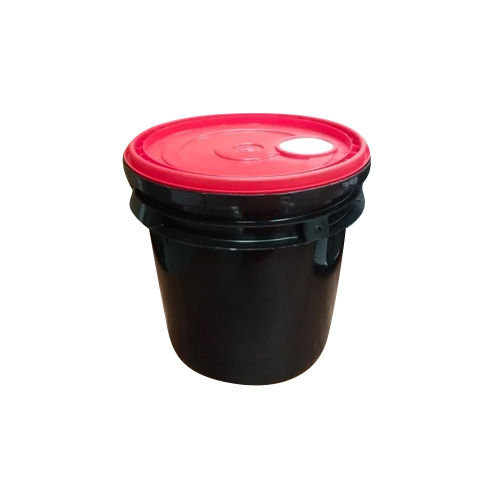 Hdpe Plastic Bucket - Color: Black