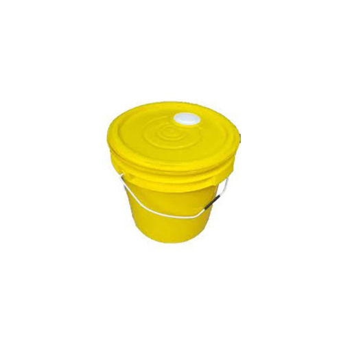 10 Litre Yellow Oil Bucket - Material: Ppcp