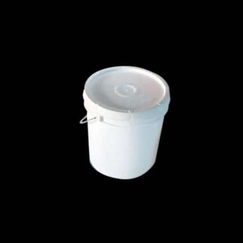 20L Plastic Chemical Bucket - Color: White