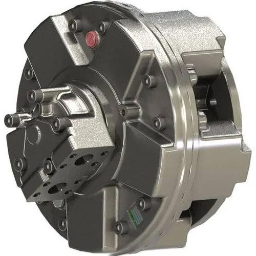 Radial Piston Hydraulic Motor - Color: Silver