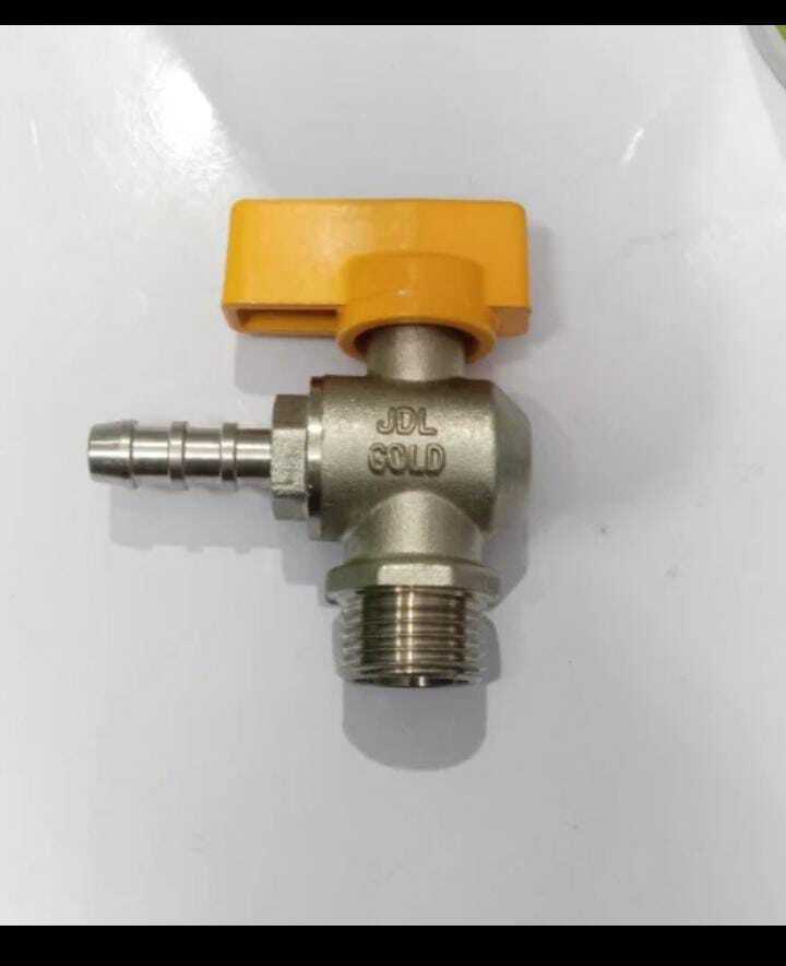 1/2 L Type Male Gas Valve JDL GOLD