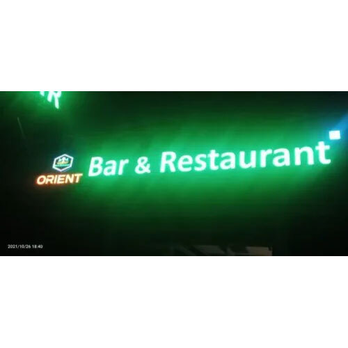 Outdoor Acrylic Led Sign Board