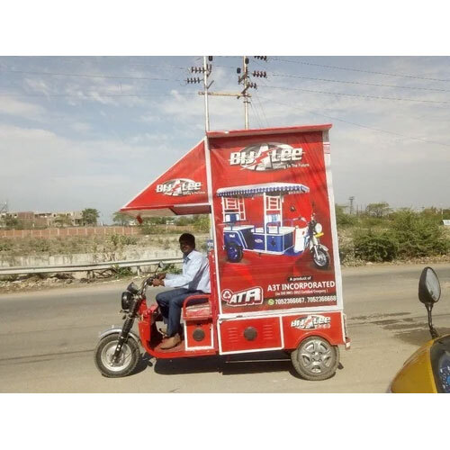 E Rickshaw Advertising