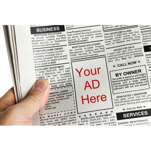 Newspaper Advertisement Service