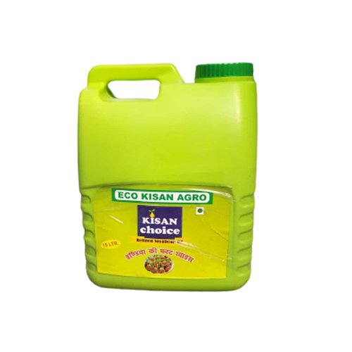 15L Kishan Choice Refined Soyabean Oil - Cultivation Type: Common