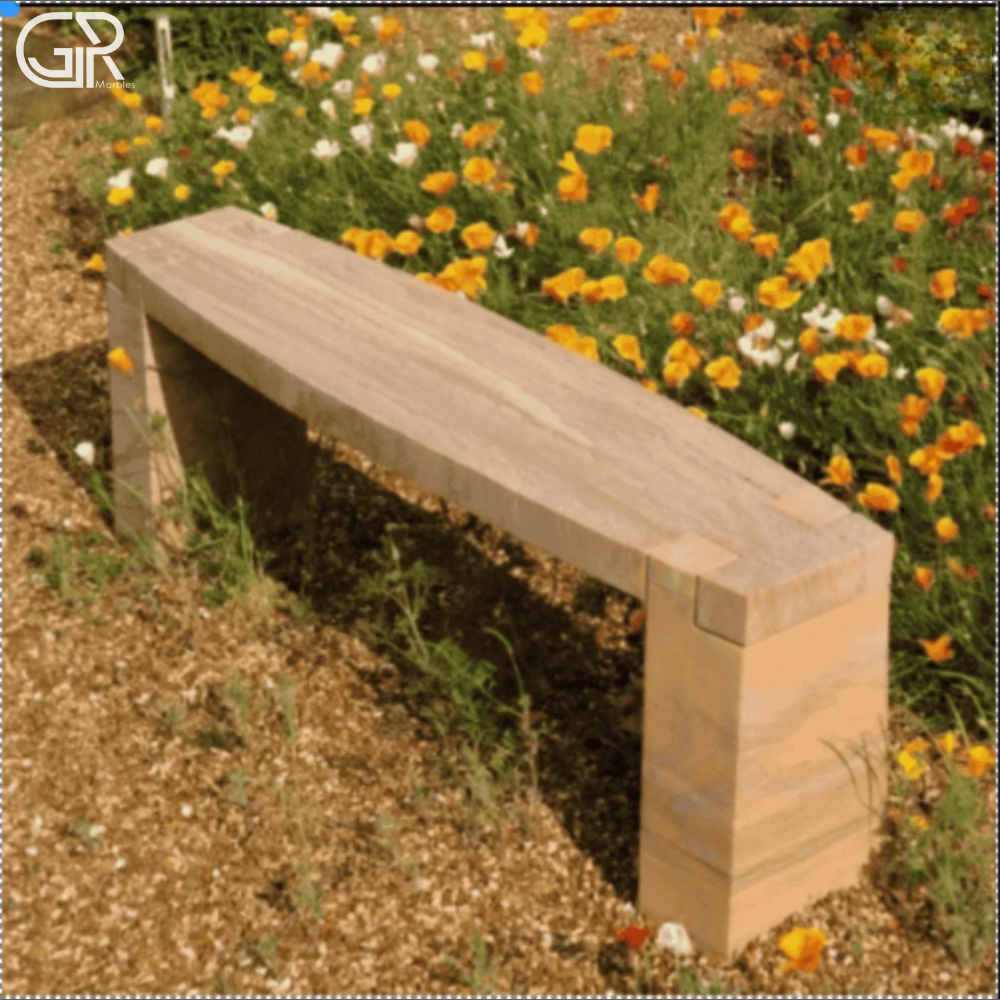 sandstone bench sandstone bench