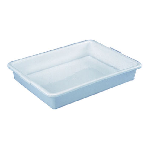 Plastic Baby Tray - Color: White