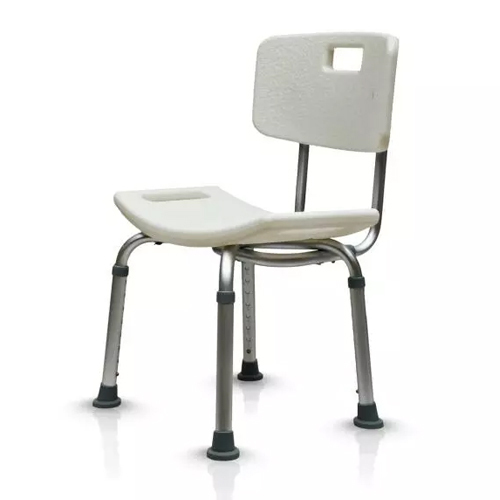Aluminium Bathing Chair With Back Rest