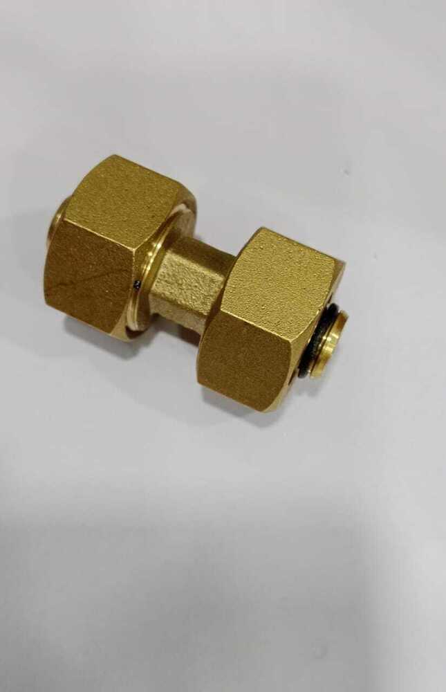 Jdl Gold Mlc Pipe Fitting - Brass Material, Galvanized Finish, Golden Color | Full Warranty, Rust Resistant, High Strength, Durable Design