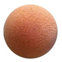 Condenser Tube Cleaning Rubber Sponge Ball - High-quality Rubber Material | Flexible Bright Orange Design For Efficient Manual Cleaning