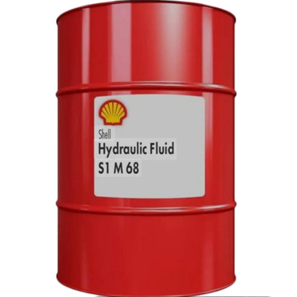 Shell Tellus S1 M 68 Hydraulic Fluid Oil - High-Performance Hydraulic Oil Light Yellow Color Sharp Smell Ideal for Automobile Industries Drum Packaging